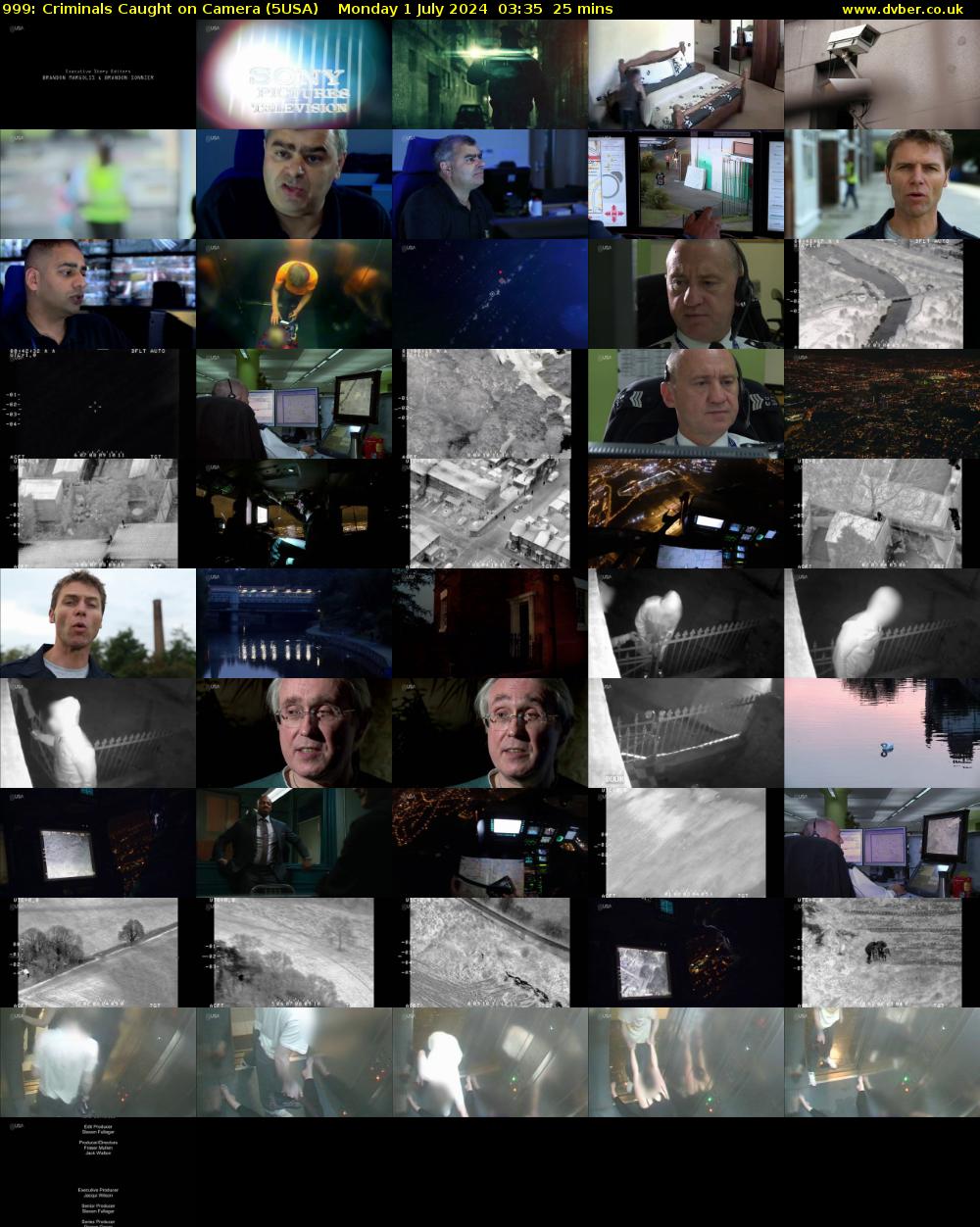 999: Criminals Caught on Camera (5USA) Monday 1 July 2024 03:35 - 04:00