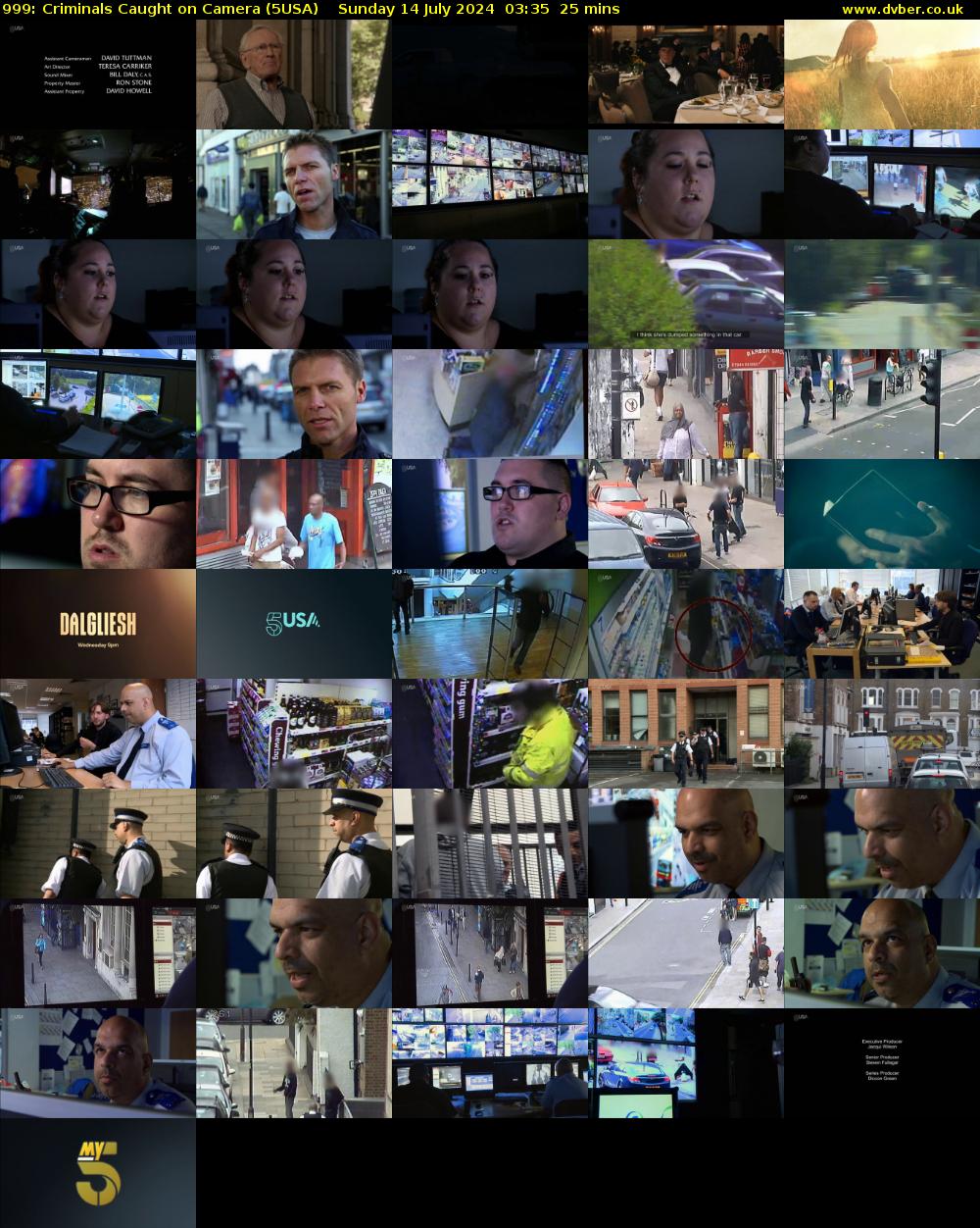 999: Criminals Caught on Camera (5USA) Sunday 14 July 2024 03:35 - 04:00