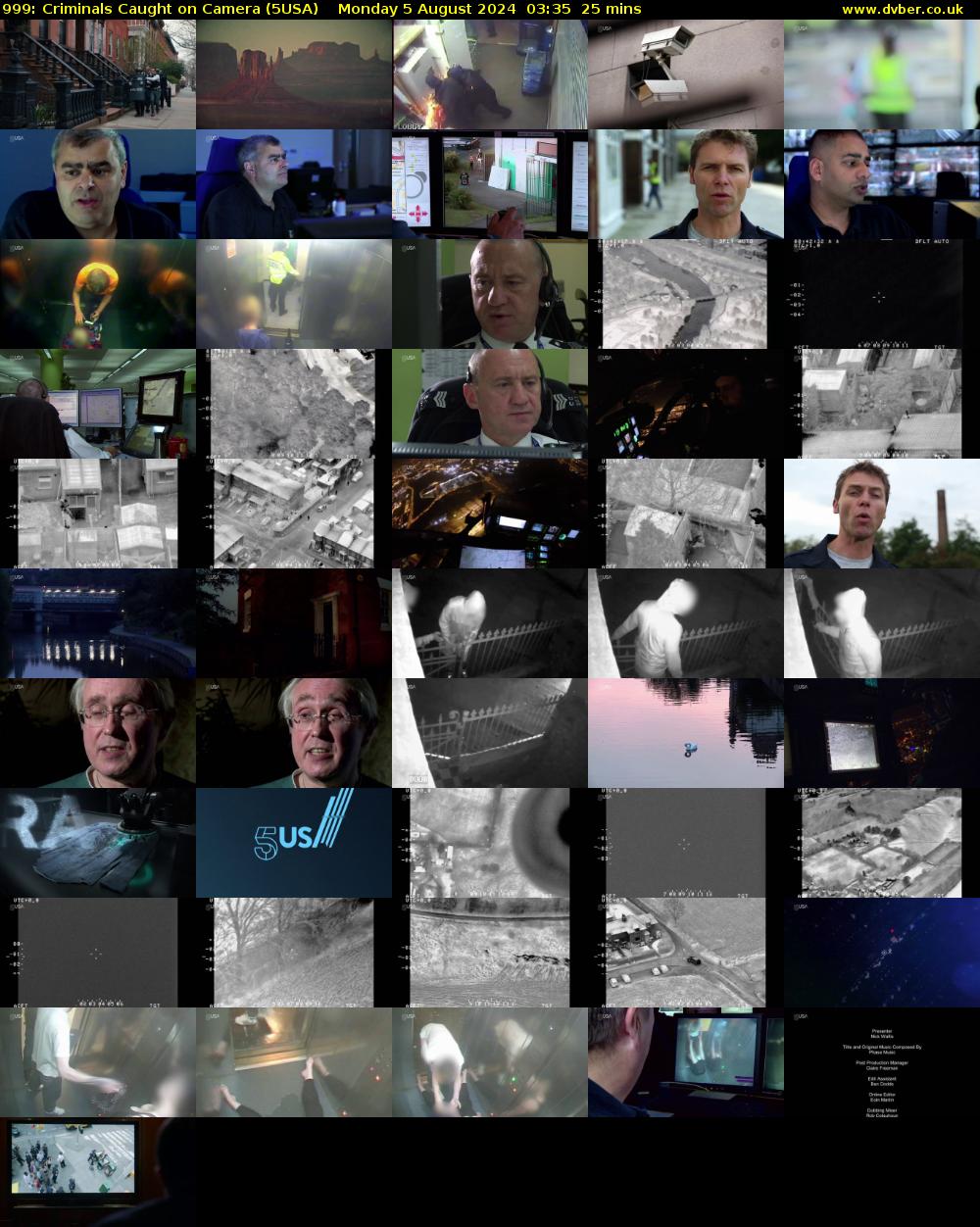 999: Criminals Caught on Camera (5USA) Monday 5 August 2024 03:35 - 04:00
