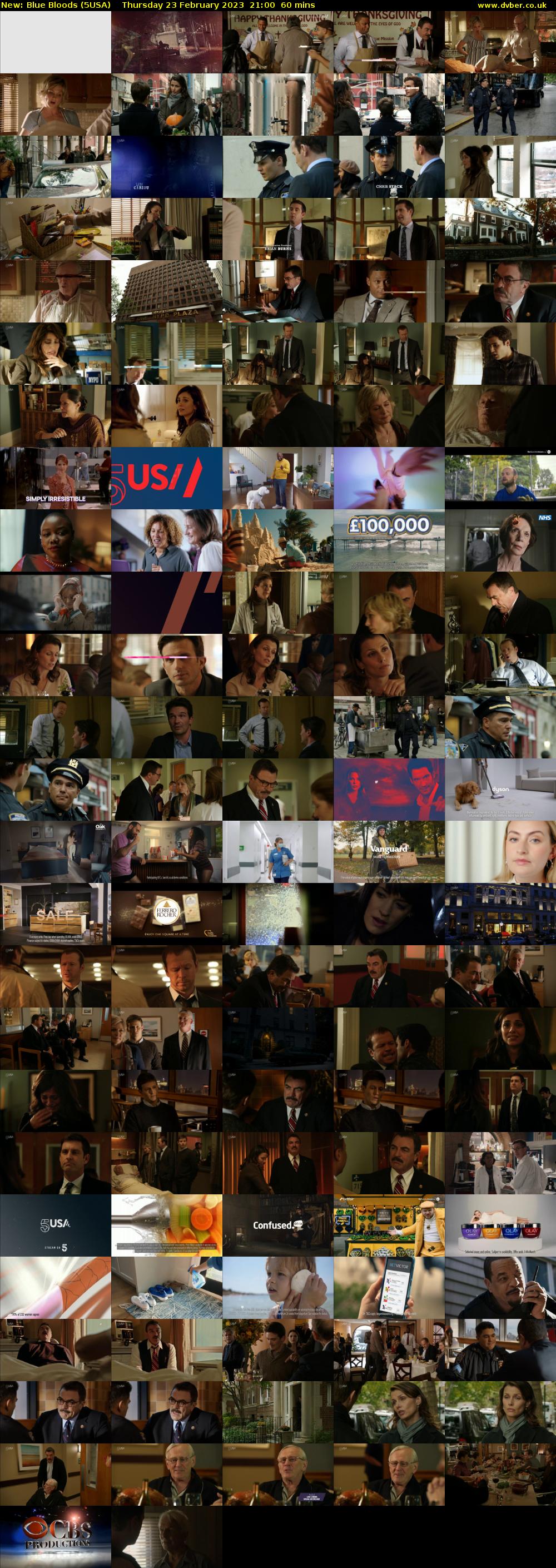Blue Bloods (5USA) Thursday 23 February 2023 21:00 - 22:00