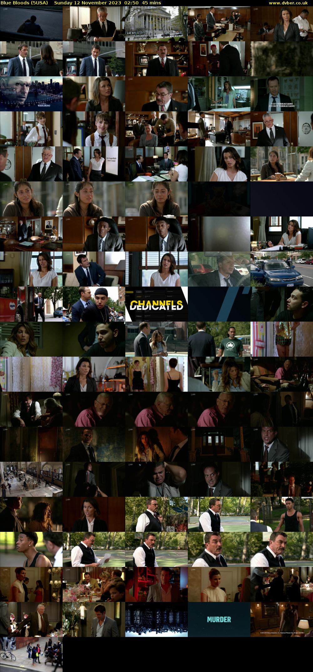 Blue Bloods (5USA) Sunday 12 November 2023 02:50 - 03:35
