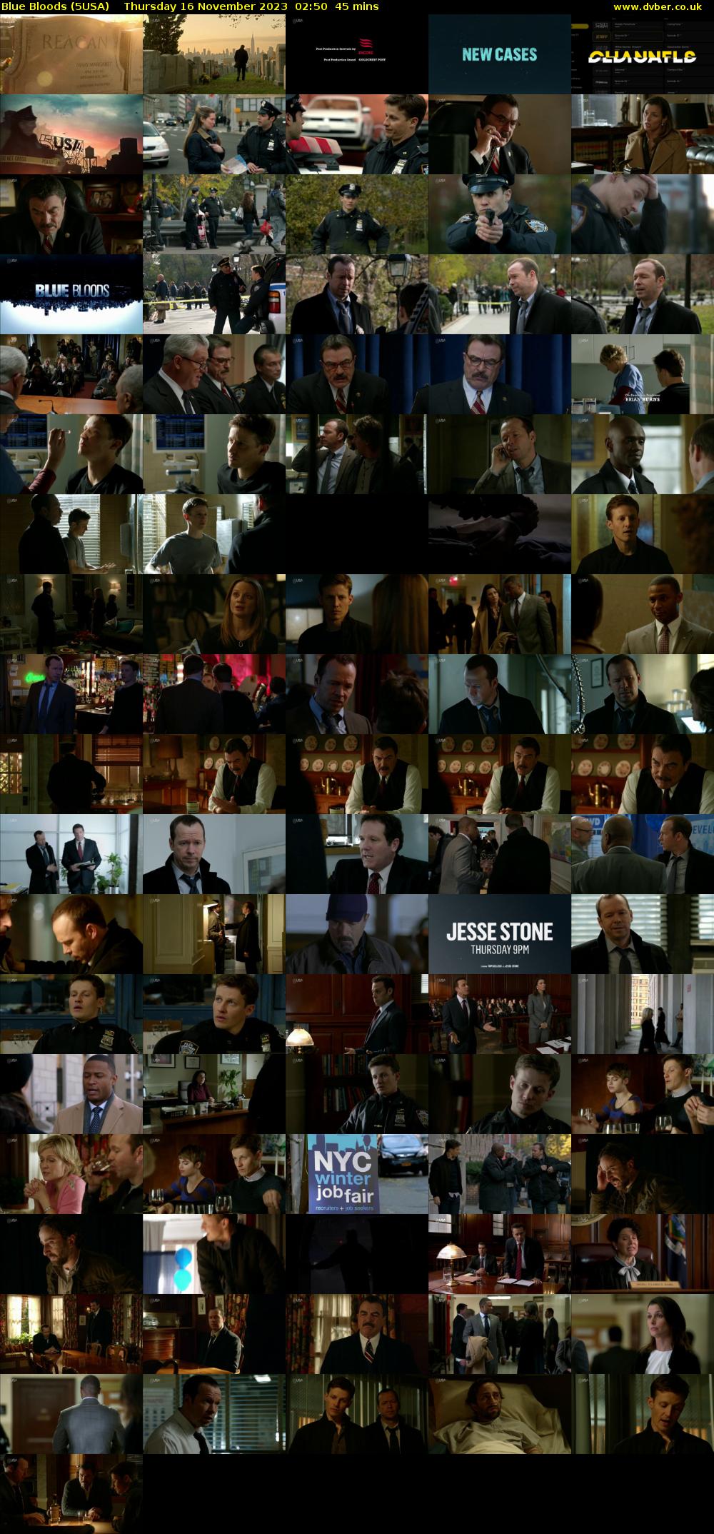 Blue Bloods (5USA) Thursday 16 November 2023 02:50 - 03:35