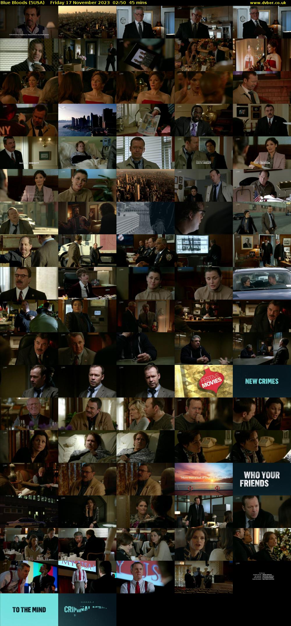 Blue Bloods (5USA) Friday 17 November 2023 02:50 - 03:35