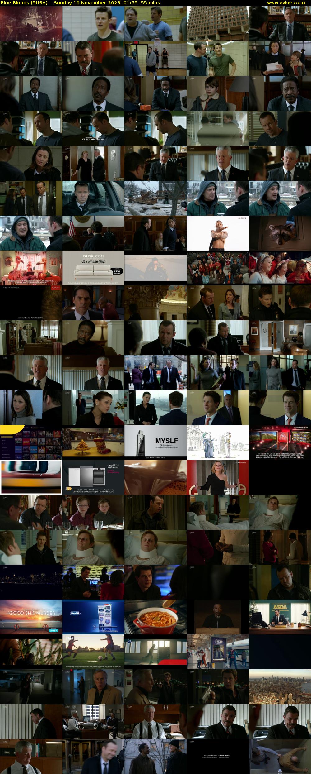 Blue Bloods (5USA) Sunday 19 November 2023 01:55 - 02:50
