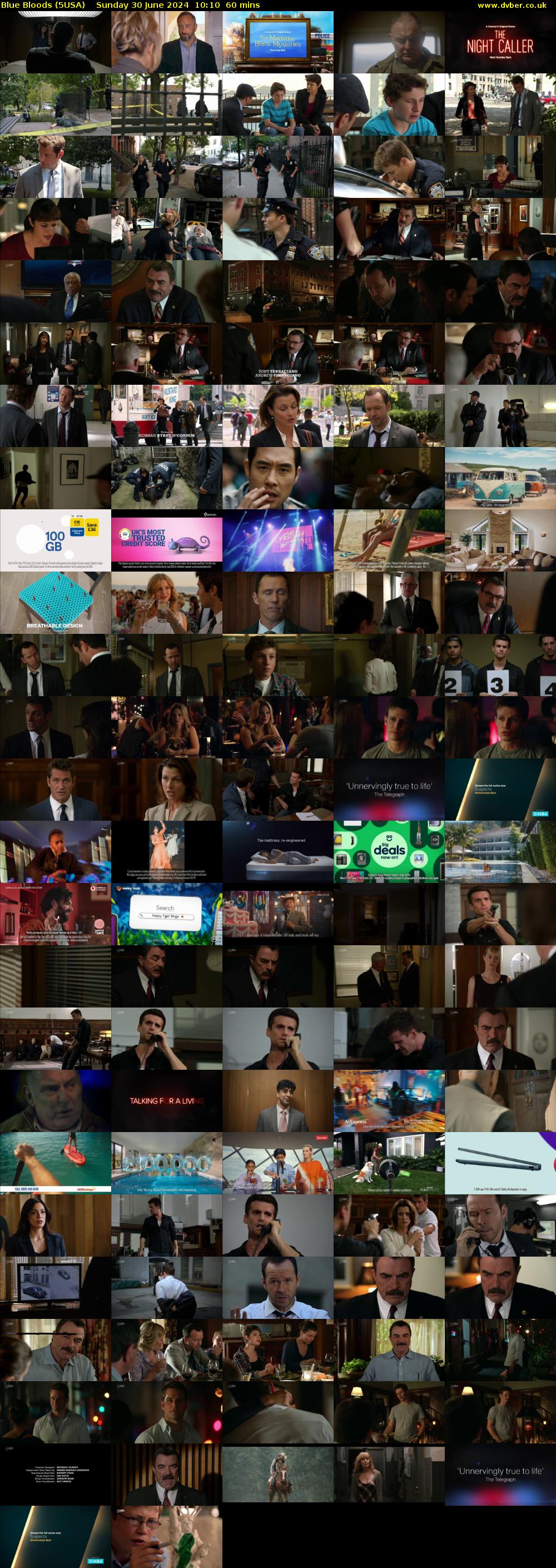 Blue Bloods (5USA) Sunday 30 June 2024 10:10 - 11:10