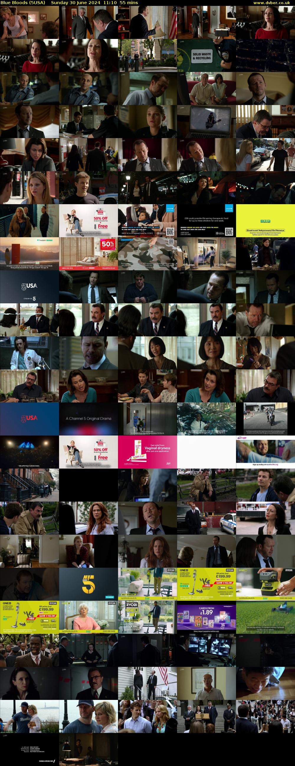 Blue Bloods (5USA) Sunday 30 June 2024 11:10 - 12:05
