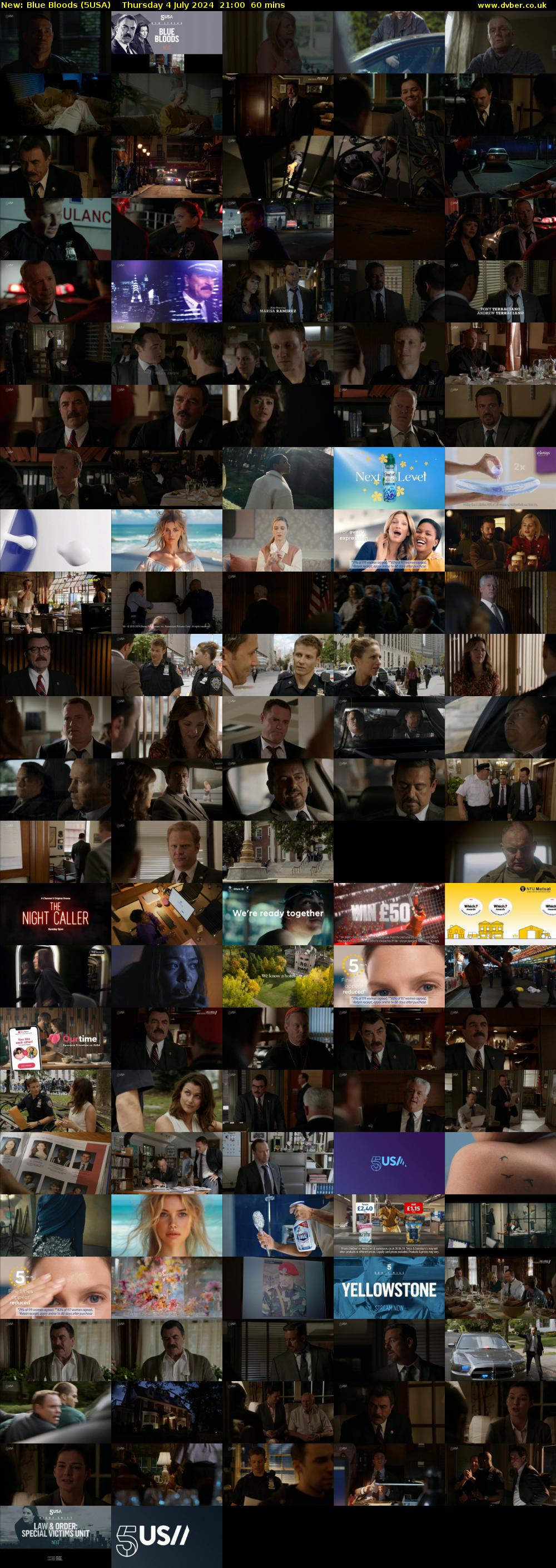 Blue Bloods (5USA) Thursday 4 July 2024 21:00 - 22:00