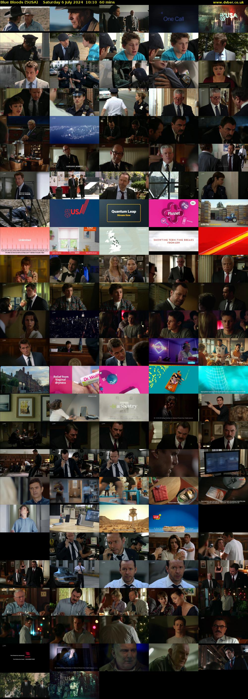 Blue Bloods (5USA) Saturday 6 July 2024 10:10 - 11:10