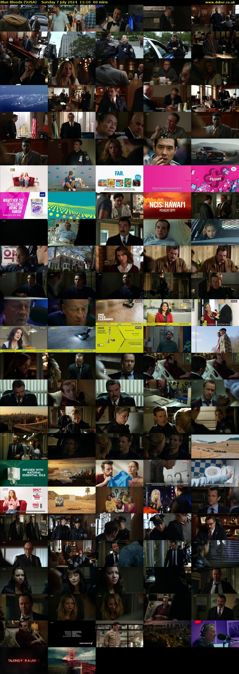Blue Bloods (5USA) Sunday 7 July 2024 11:10 - 12:10