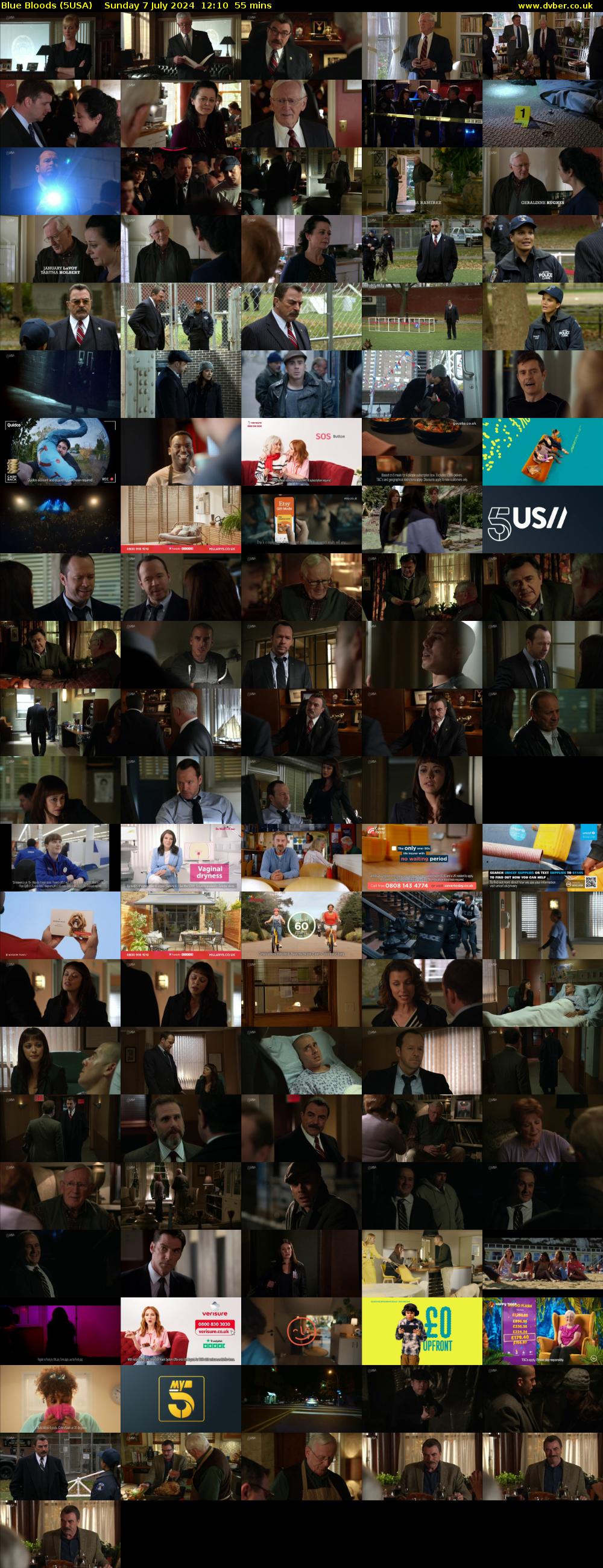 Blue Bloods (5USA) Sunday 7 July 2024 12:10 - 13:05