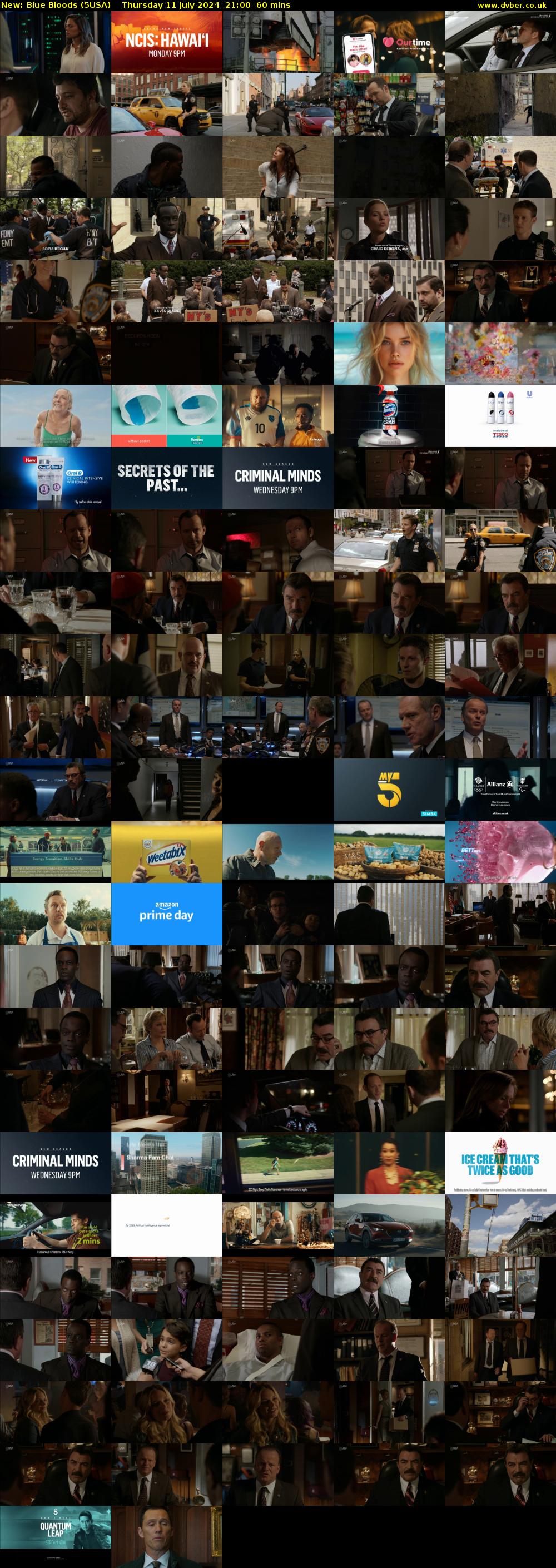 Blue Bloods (5USA) Thursday 11 July 2024 21:00 - 22:00