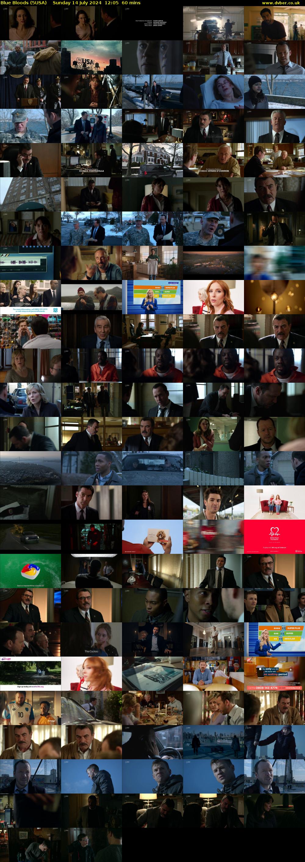 Blue Bloods (5USA) Sunday 14 July 2024 12:05 - 13:05