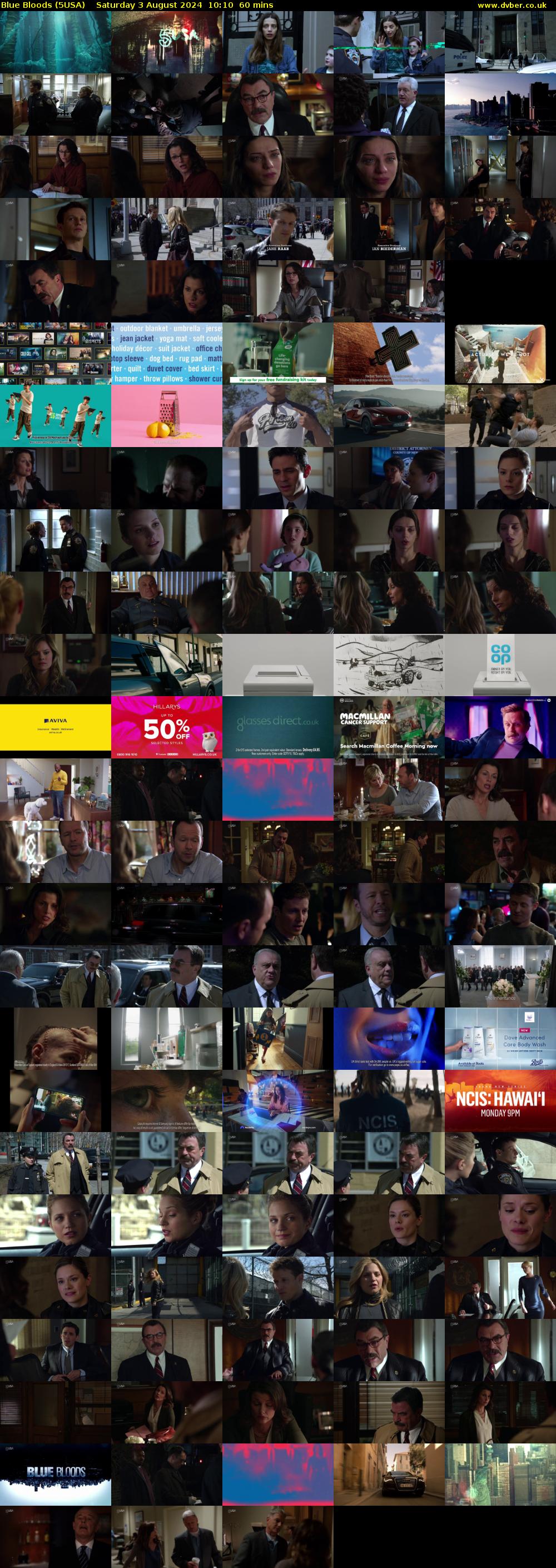 Blue Bloods (5USA) Saturday 3 August 2024 10:10 - 11:10