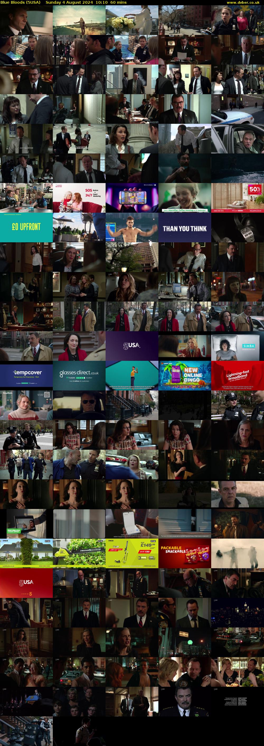 Blue Bloods (5USA) Sunday 4 August 2024 10:10 - 11:10