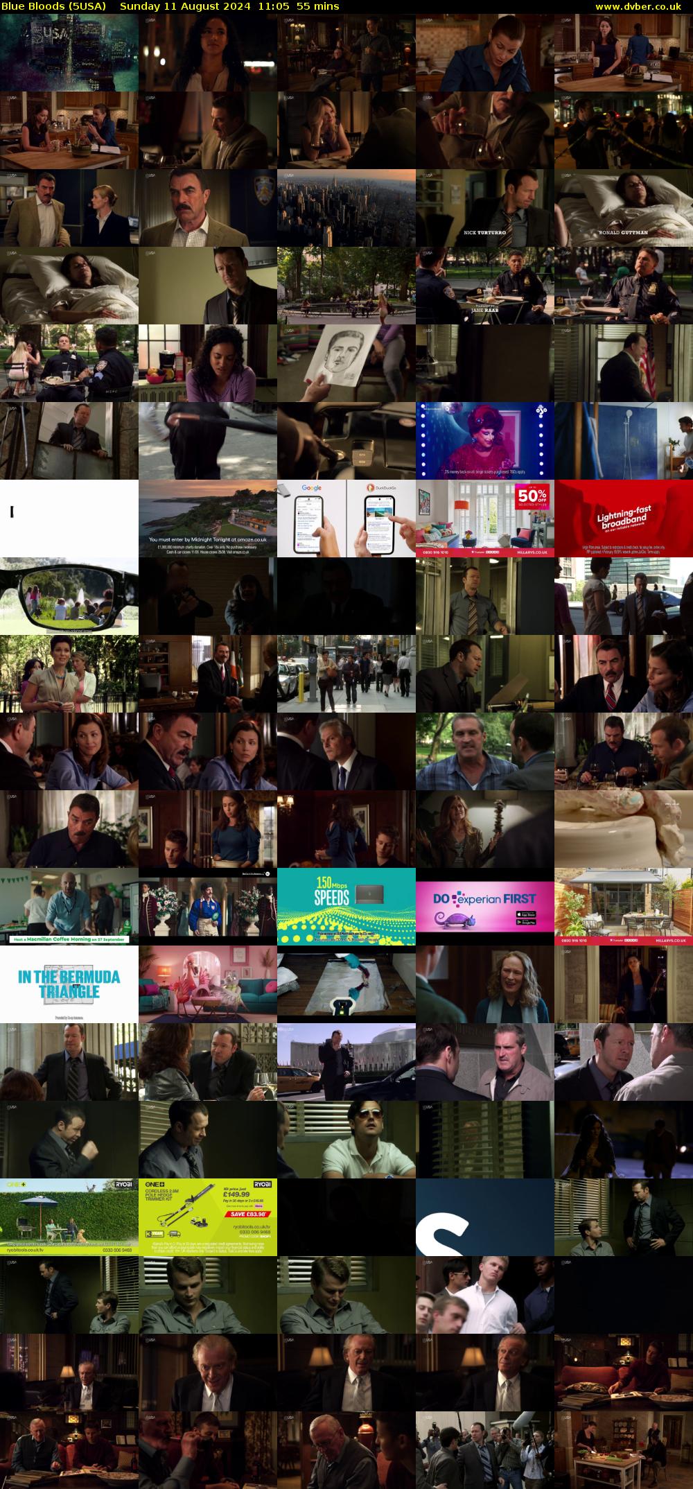 Blue Bloods (5USA) Sunday 11 August 2024 11:05 - 12:00