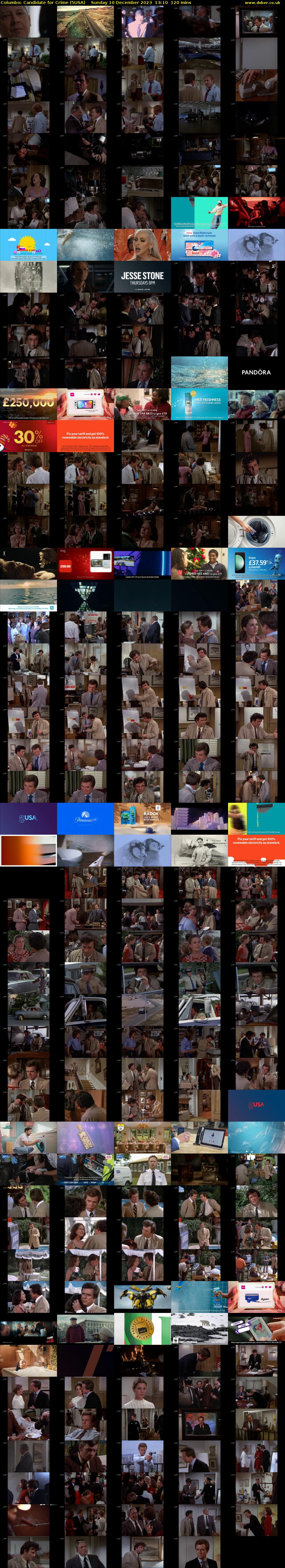Columbo: Candidate for Crime (5USA) Sunday 10 December 2023 13:10 - 15:10