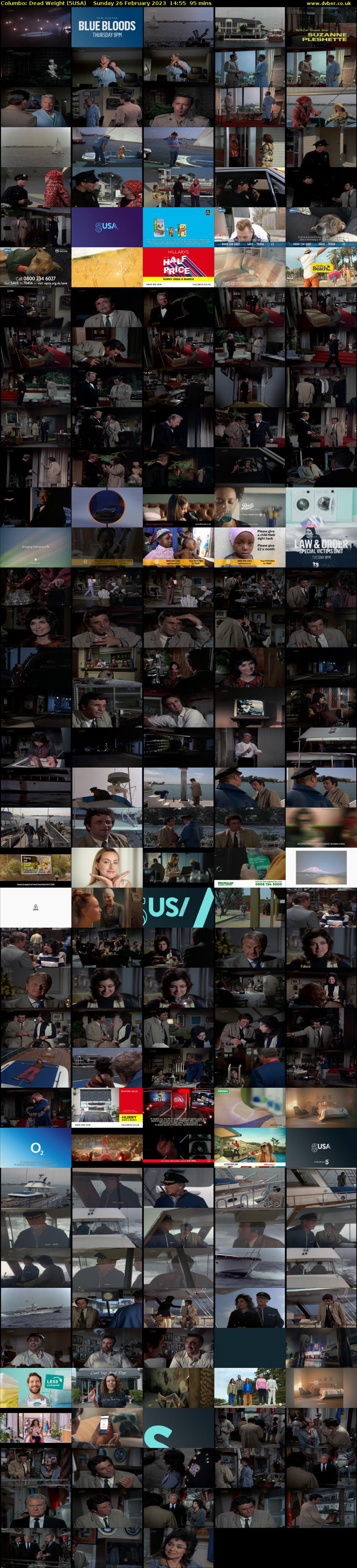 Columbo: Dead Weight (5USA) Sunday 26 February 2023 14:55 - 16:30