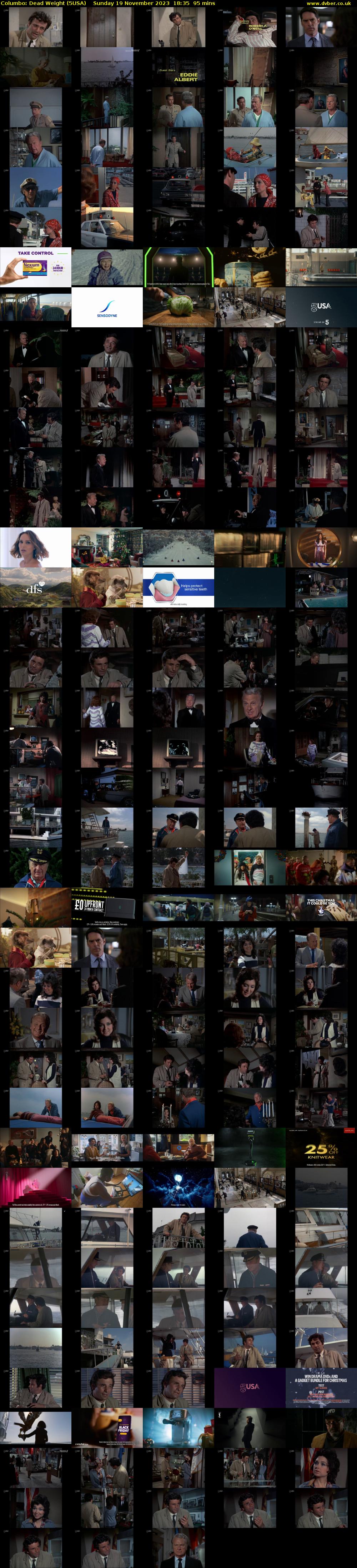 Columbo: Dead Weight (5USA) Sunday 19 November 2023 18:35 - 20:10