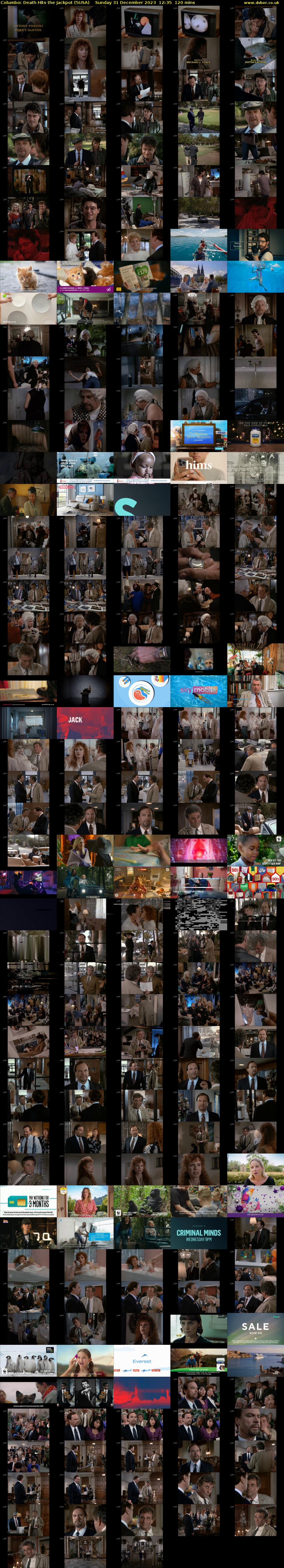 Columbo: Death Hits the Jackpot (5USA) Sunday 31 December 2023 12:35 - 14:35