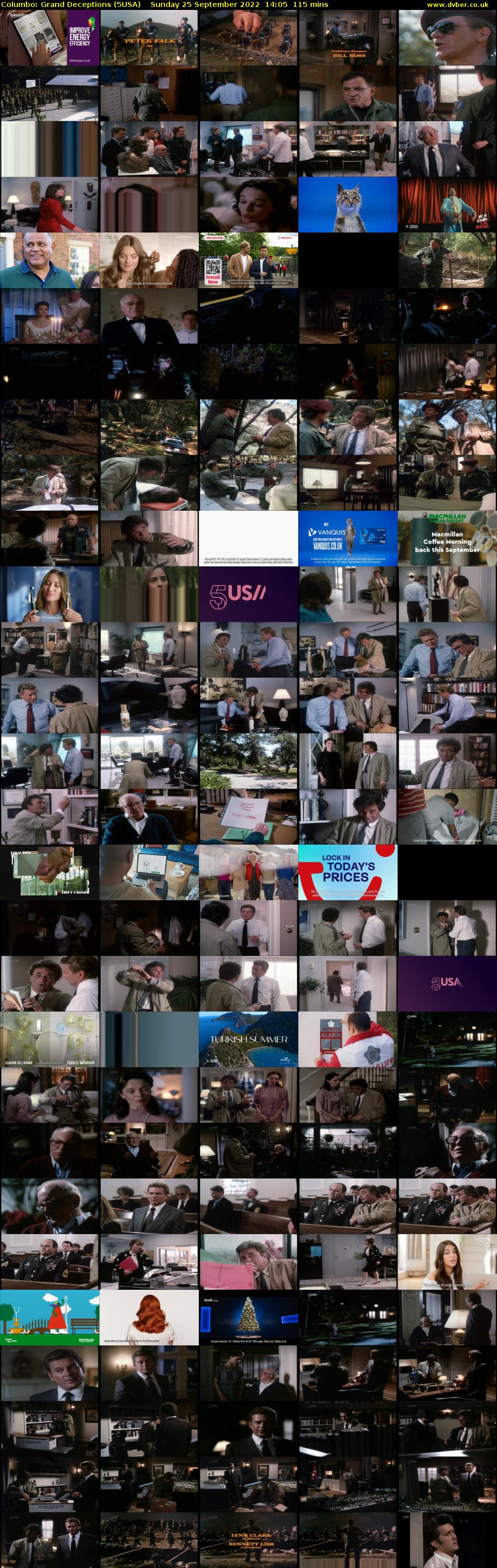 Columbo: Grand Deceptions (5USA) Sunday 25 September 2022 14:05 - 16:00