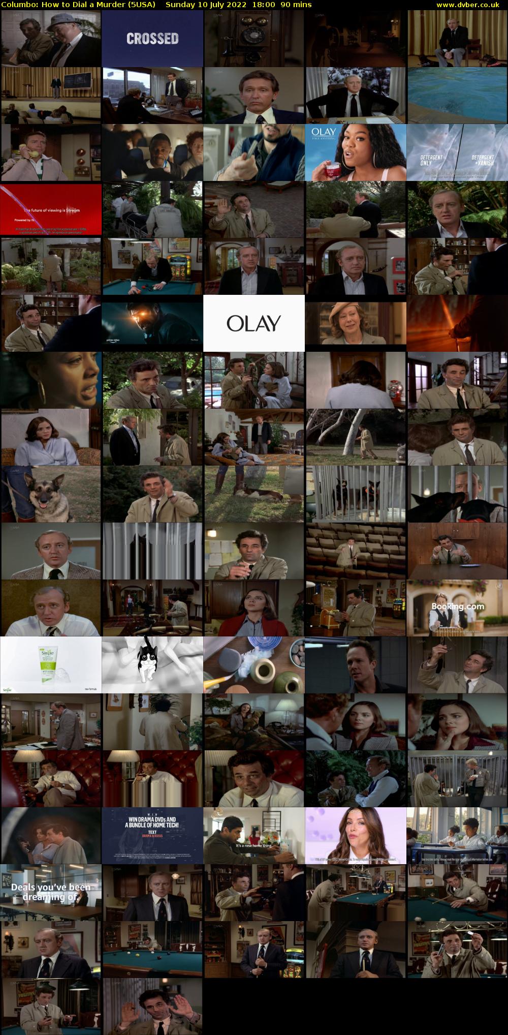 Columbo: How to Dial a Murder (5USA) Sunday 10 July 2022 18:00 - 19:30