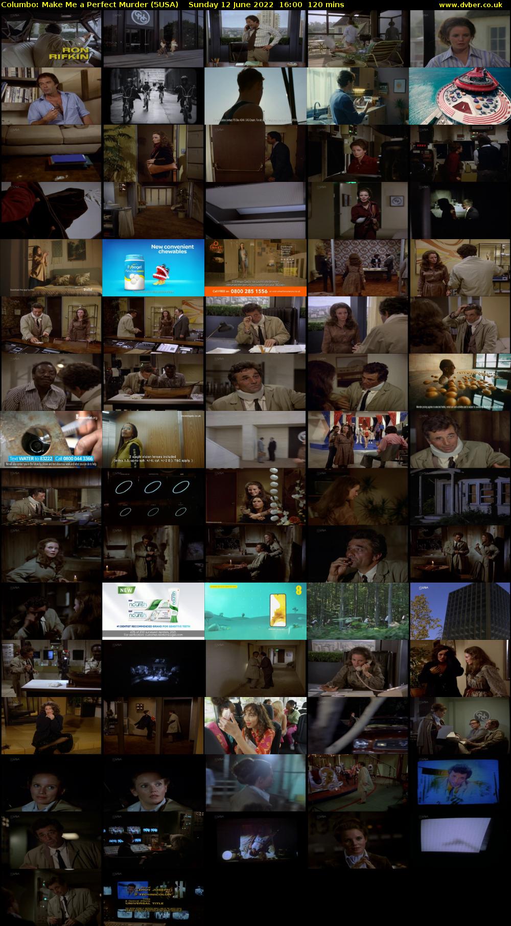 Columbo: Make Me a Perfect Murder (5USA) Sunday 12 June 2022 16:00 - 18:00