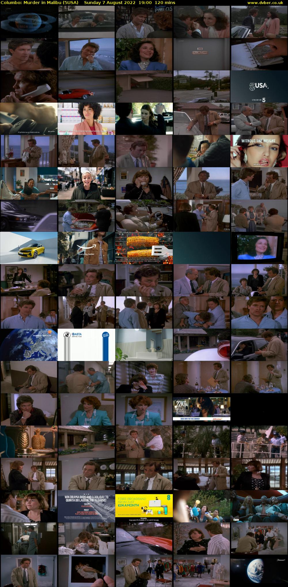 Columbo: Murder in Malibu (5USA) Sunday 7 August 2022 19:00 - 21:00