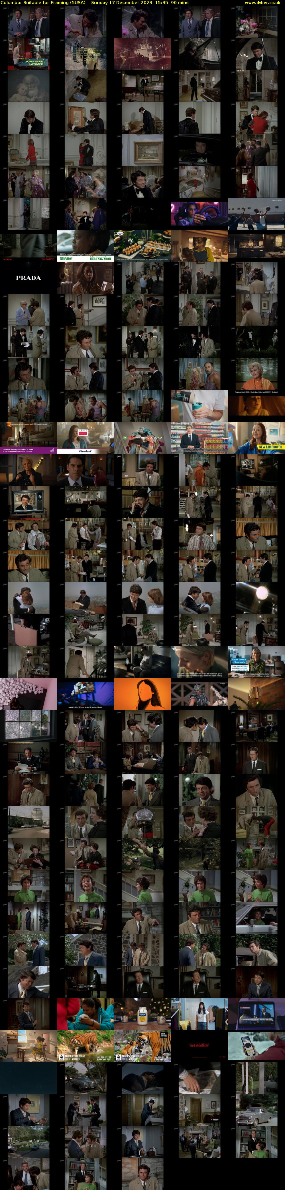 Columbo: Suitable for Framing (5USA) Sunday 17 December 2023 15:35 - 17:05