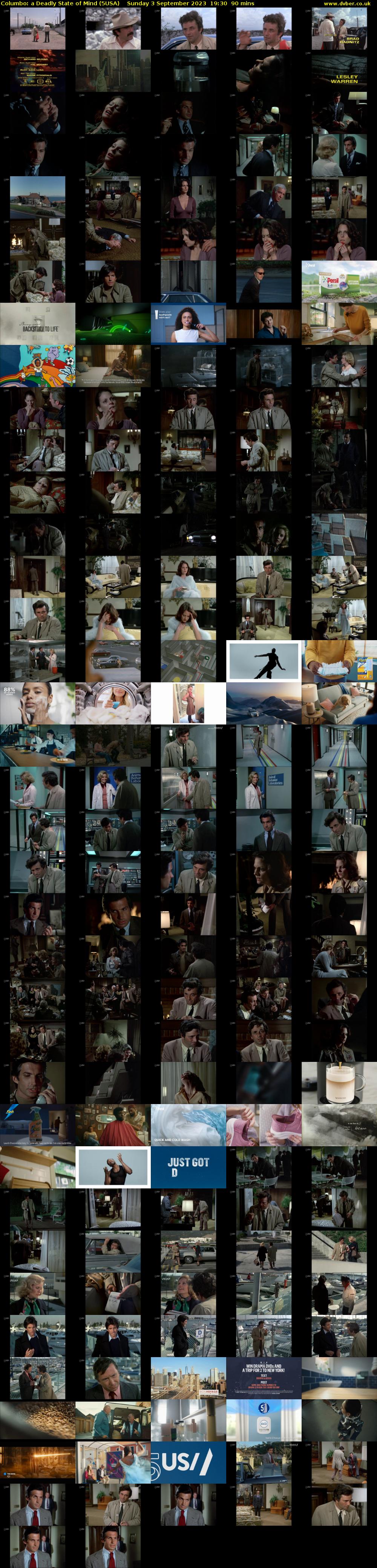 Columbo: a Deadly State of Mind (5USA) Sunday 3 September 2023 19:30 - 21:00