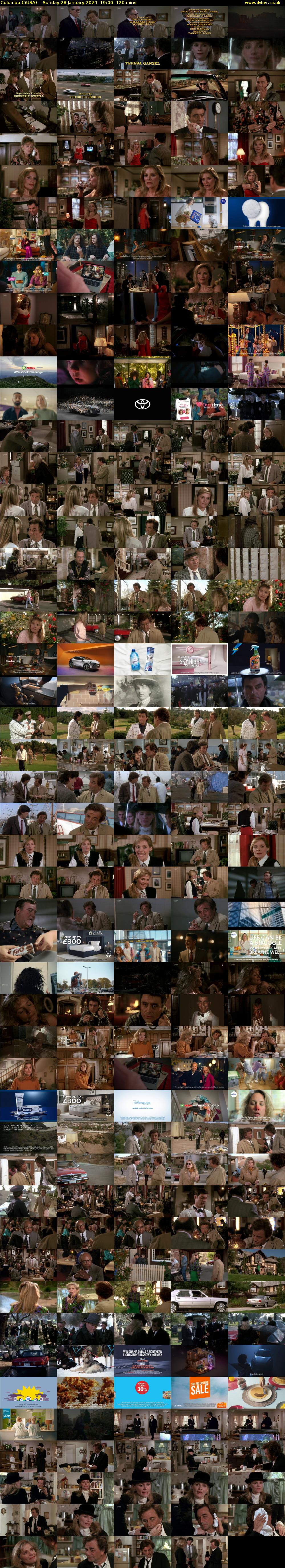 Columbo (5USA) Sunday 28 January 2024 19:00 - 21:00