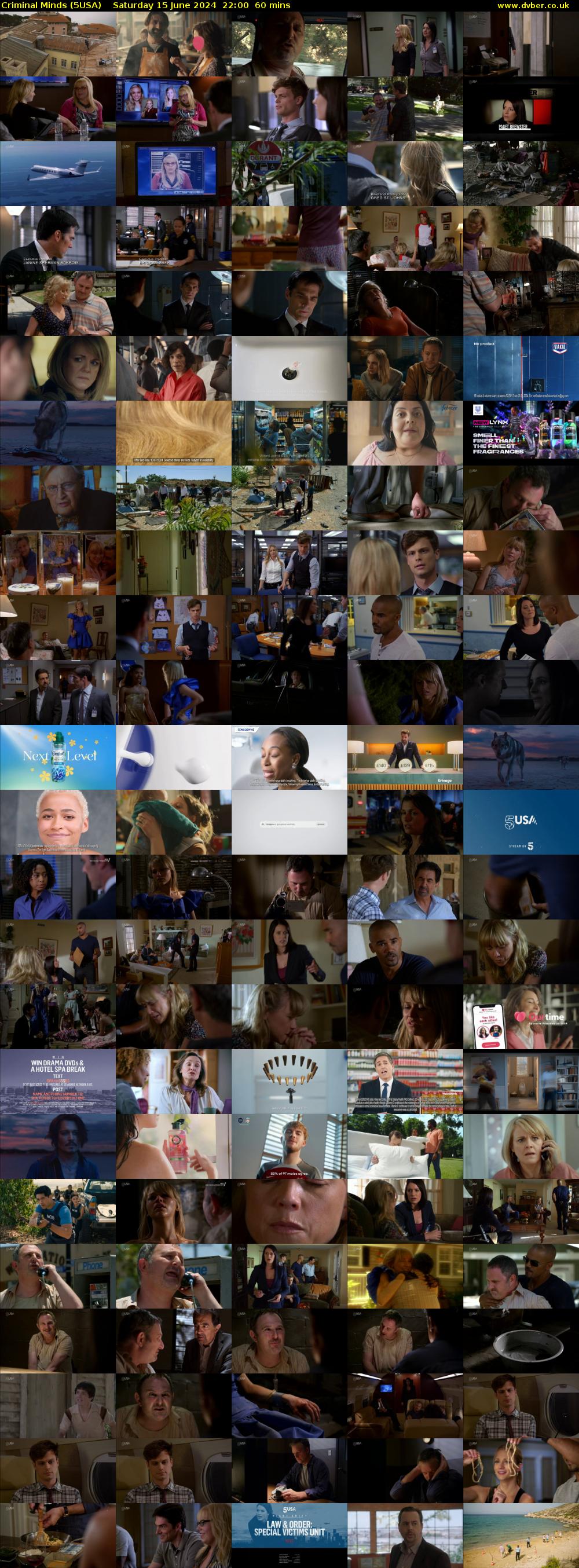Criminal Minds (5USA) Saturday 15 June 2024 22:00 - 23:00