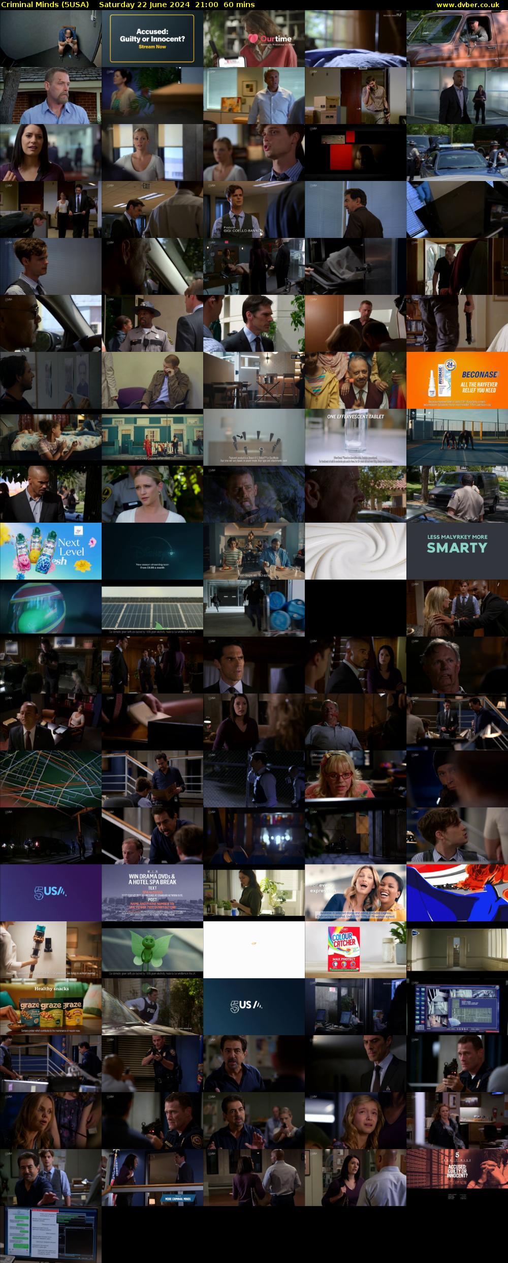 Criminal Minds (5USA) Saturday 22 June 2024 21:00 - 22:00