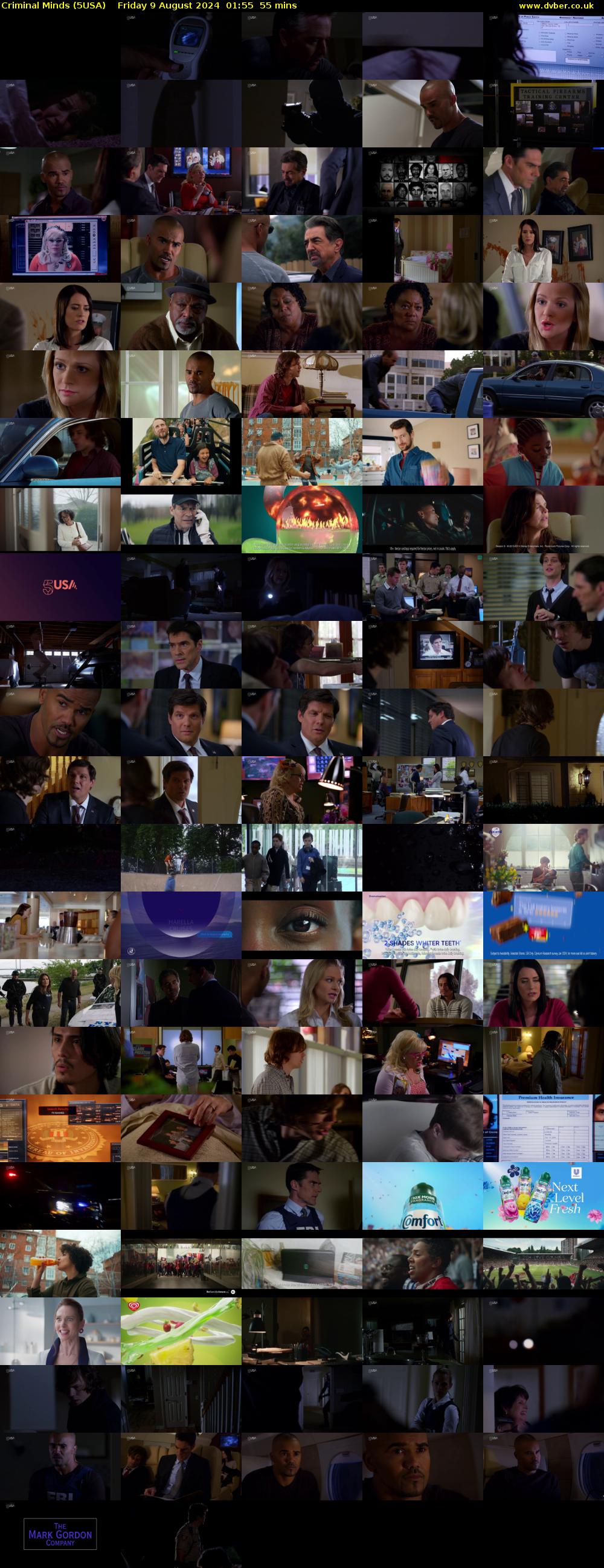 Criminal Minds (5USA) Friday 9 August 2024 01:55 - 02:50