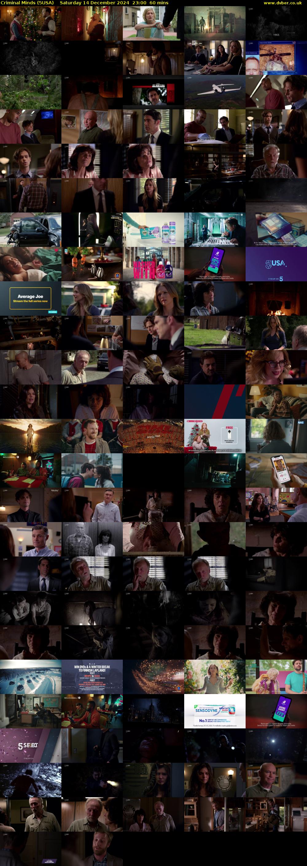 Criminal Minds (5USA) Saturday 14 December 2024 23:00 - 00:00