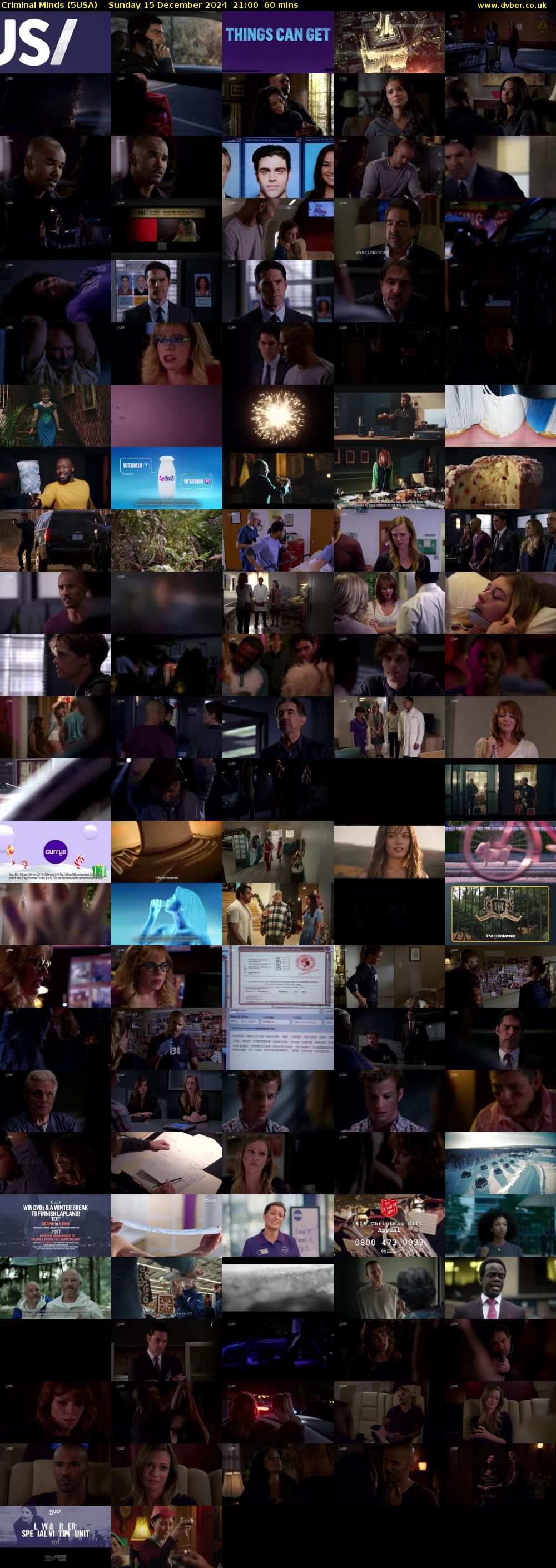 Criminal Minds (5USA) Sunday 15 December 2024 21:00 - 22:00