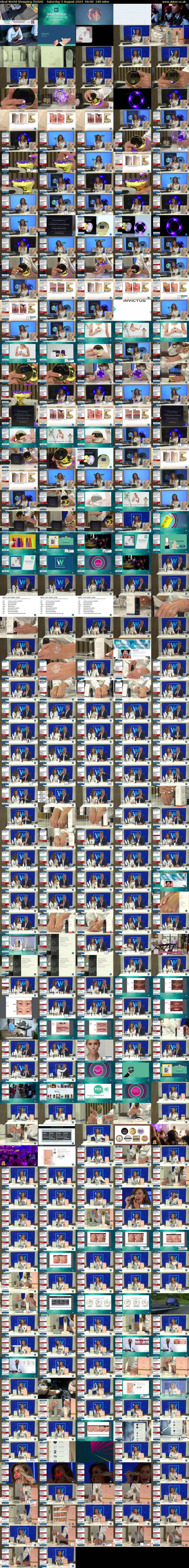 Ideal World Shopping (5USA) Saturday 3 August 2024 06:00 - 09:00