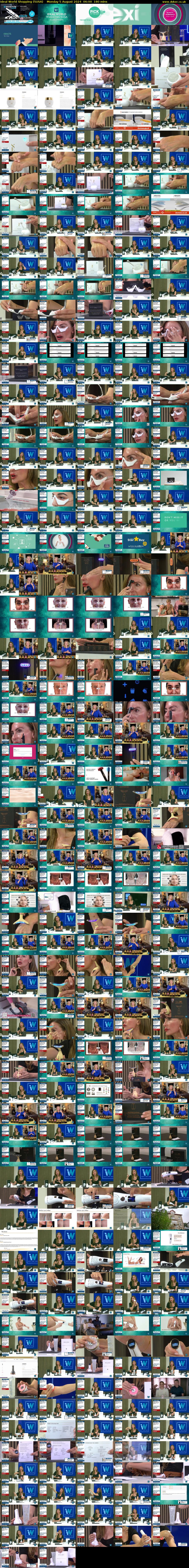 Ideal World Shopping (5USA) Monday 5 August 2024 06:00 - 09:00