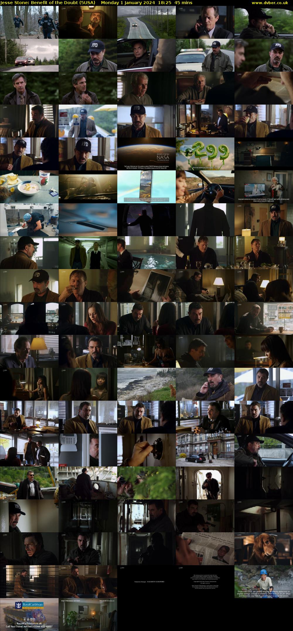 Jesse Stone: Benefit of the Doubt (5USA) Monday 1 January 2024 18:25 - 19:10