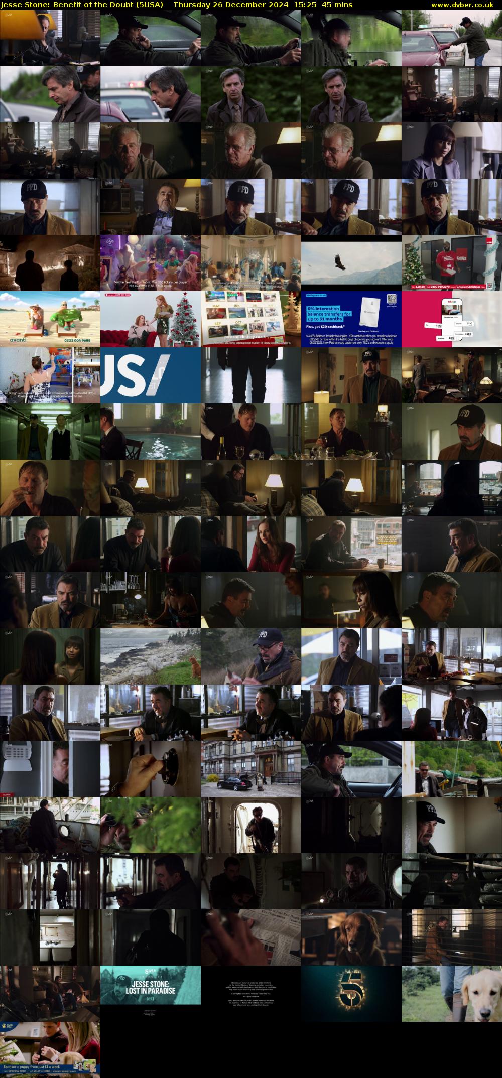 Jesse Stone: Benefit of the Doubt (5USA) Thursday 26 December 2024 15:25 - 16:10