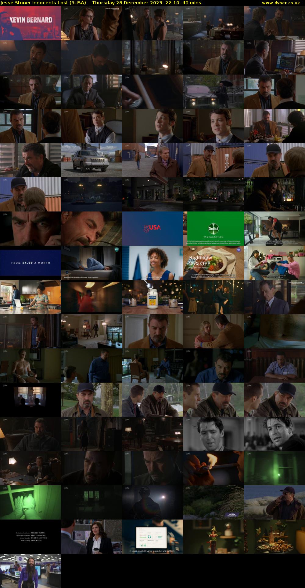 Jesse Stone: Innocents Lost (5USA) Thursday 28 December 2023 22:10 - 22:50