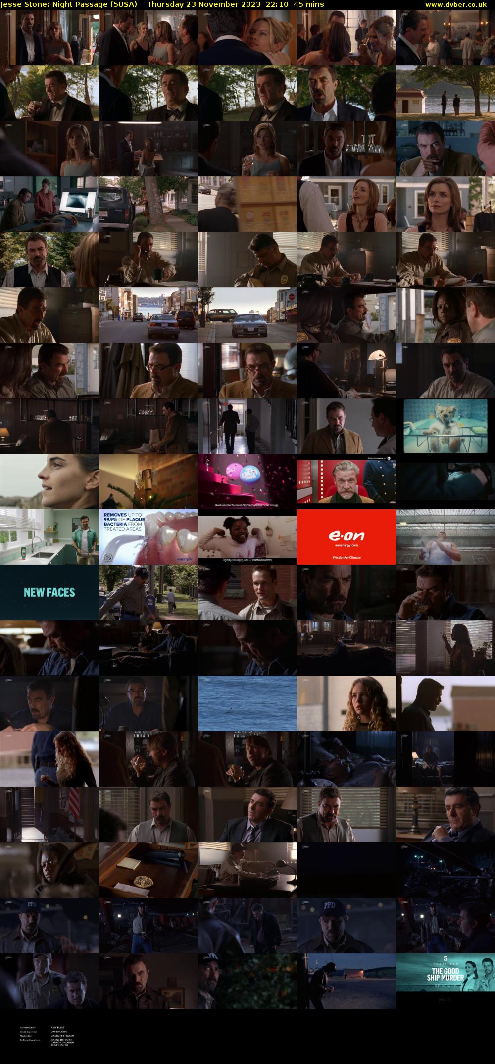 Jesse Stone: Night Passage (5USA) Thursday 23 November 2023 22:10 - 22:55