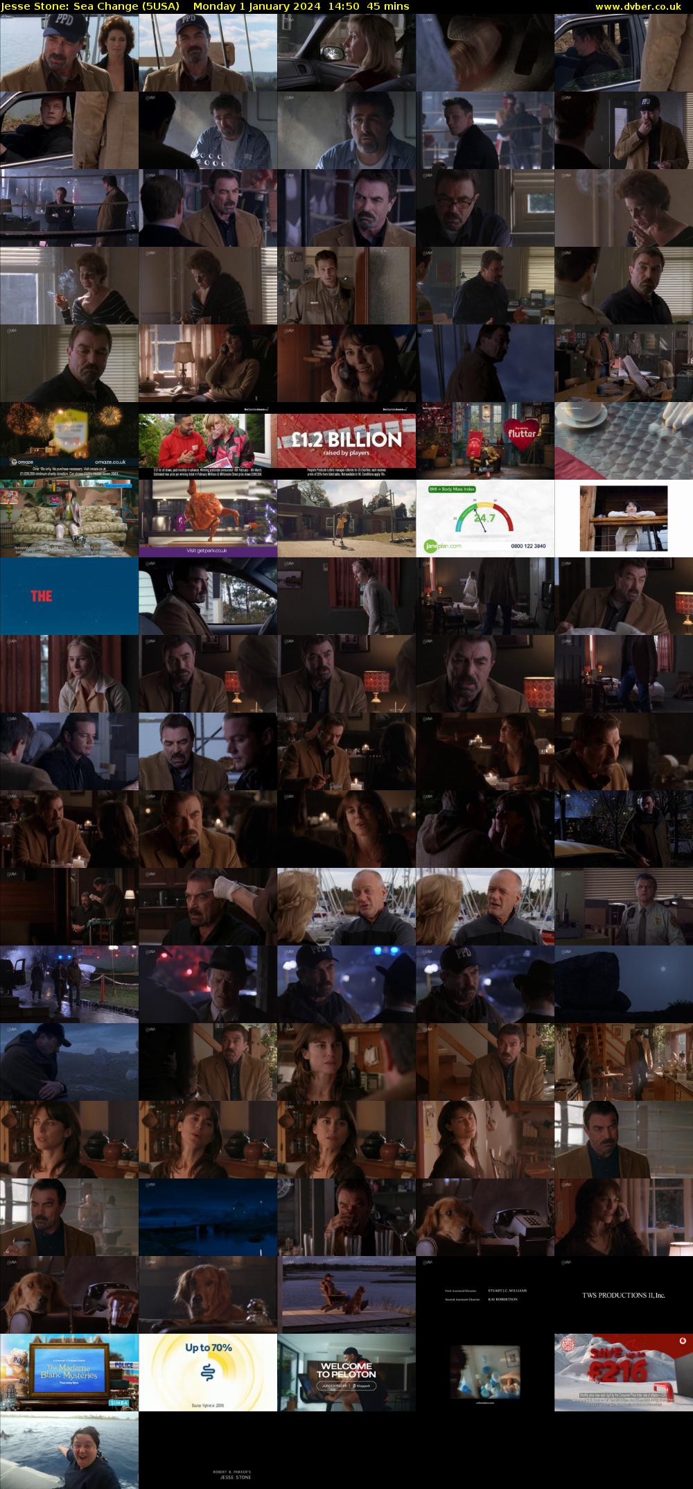 Jesse Stone: Sea Change (5USA) Monday 1 January 2024 14:50 - 15:35