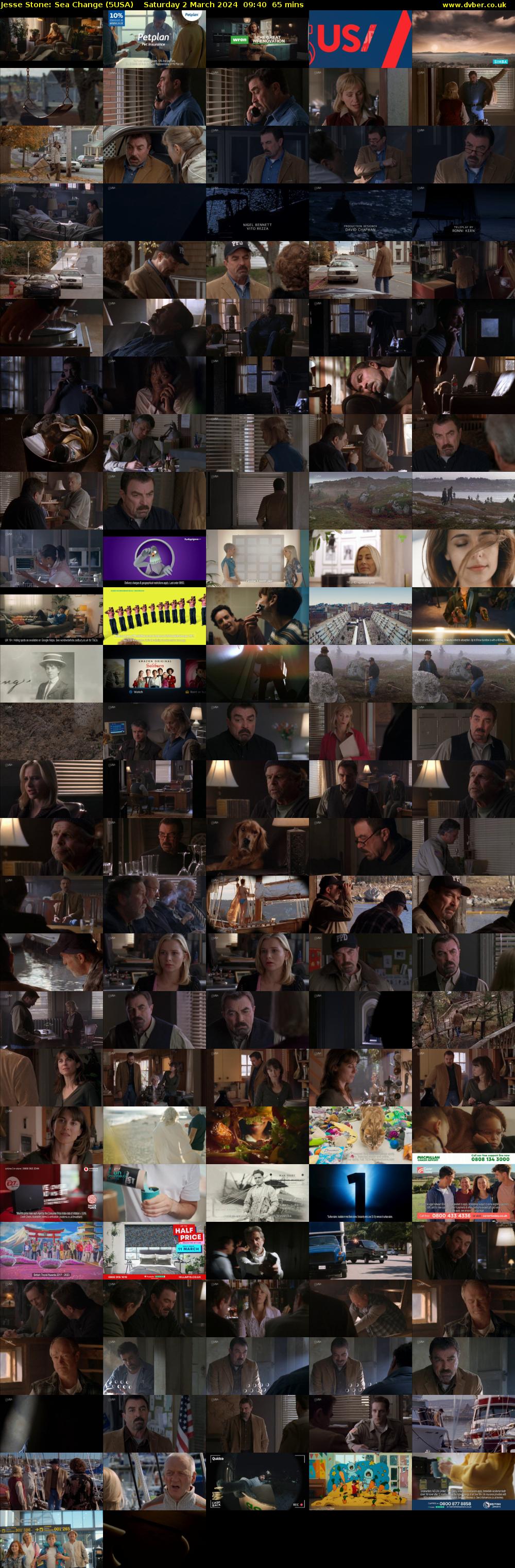 Jesse Stone: Sea Change (5USA) Saturday 2 March 2024 09:40 - 10:45