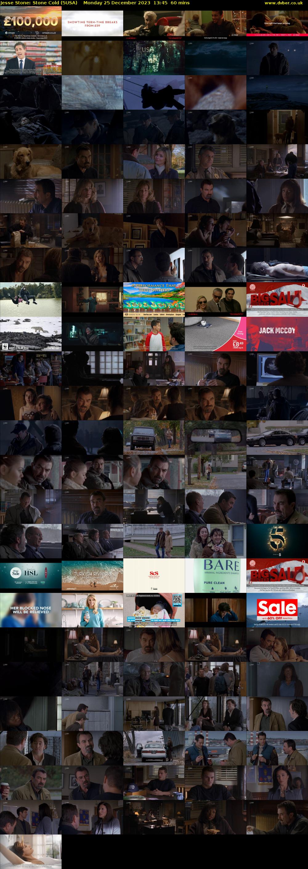 Jesse Stone: Stone Cold (5USA) Monday 25 December 2023 13:45 - 14:45