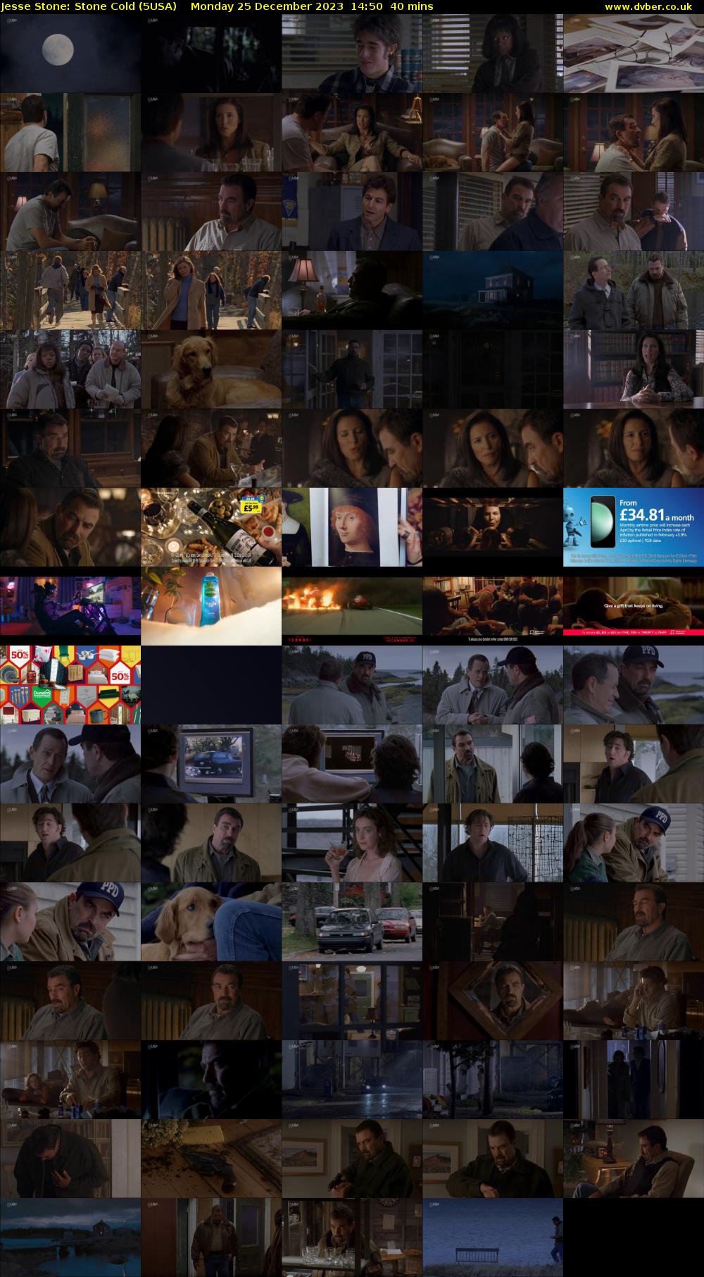 Jesse Stone: Stone Cold (5USA) Monday 25 December 2023 14:50 - 15:30