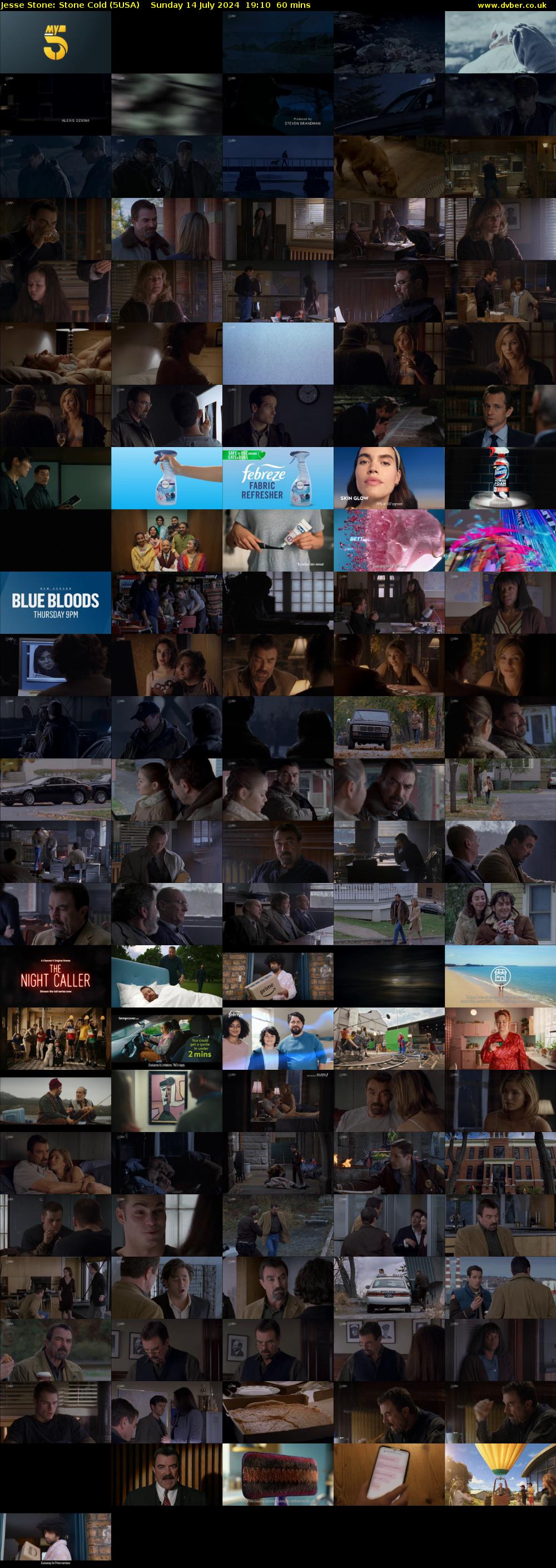 Jesse Stone: Stone Cold (5USA) Sunday 14 July 2024 19:10 - 20:10