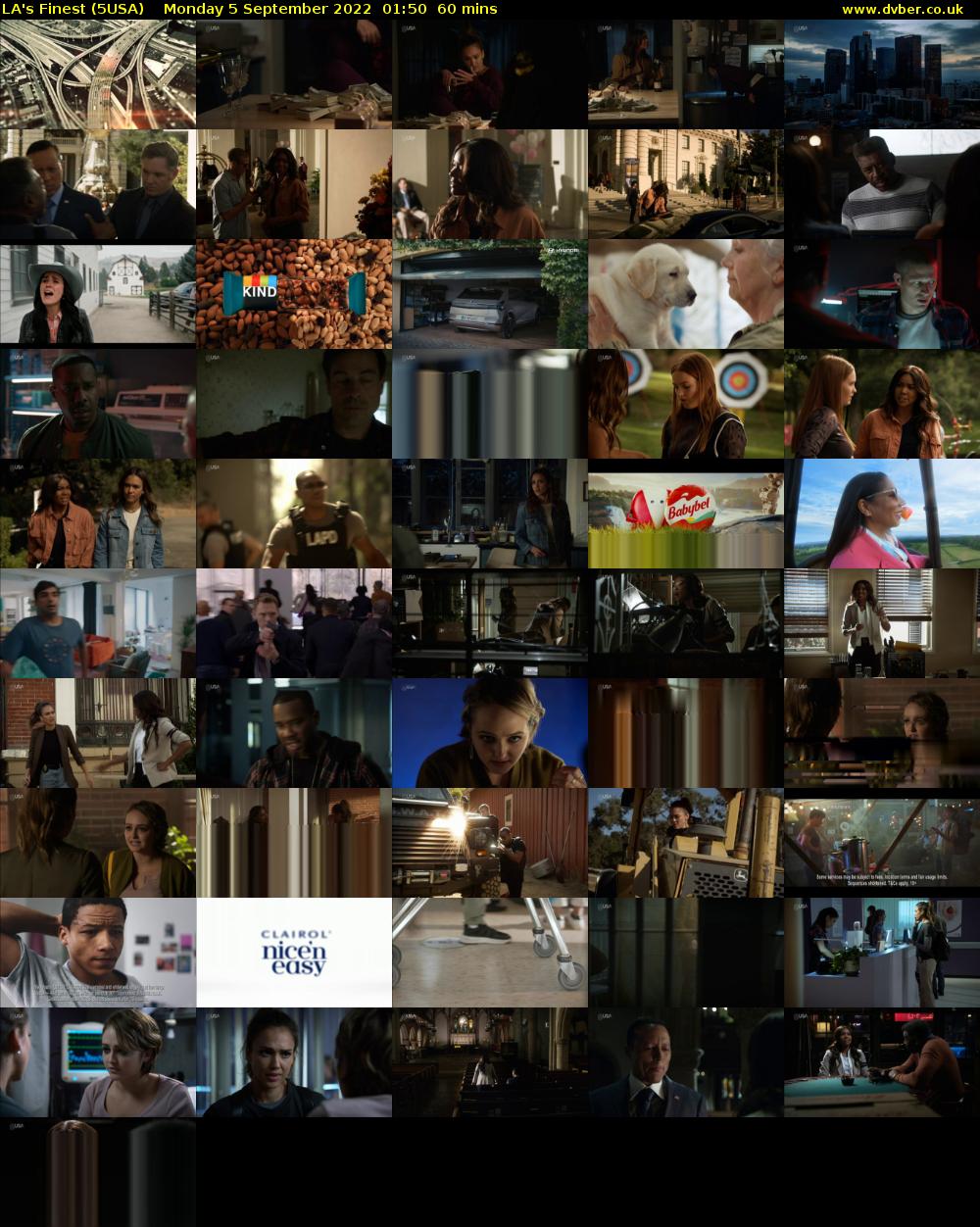 LA's Finest (5USA) Monday 5 September 2022 01:50 - 02:50