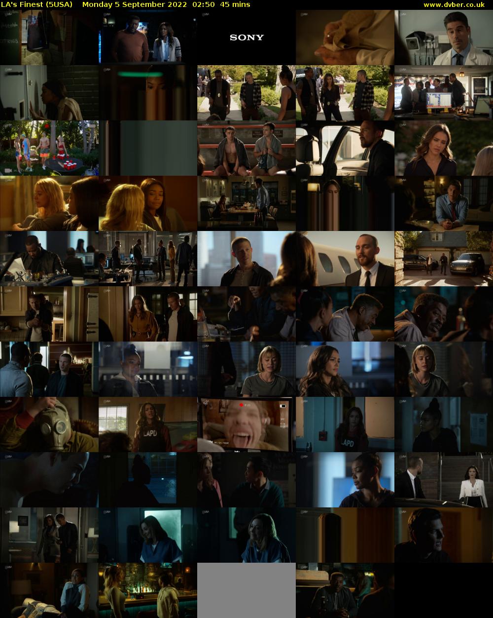 LA's Finest (5USA) Monday 5 September 2022 02:50 - 03:35