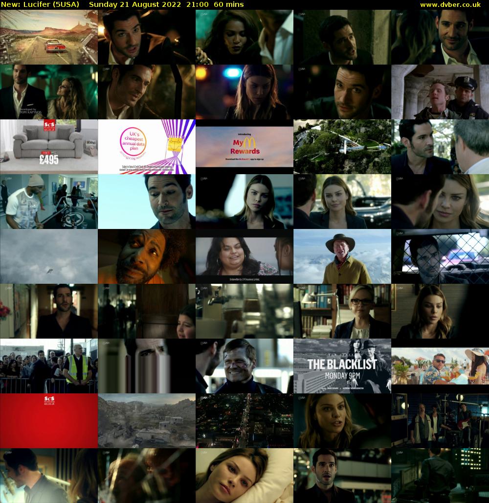 Lucifer (5USA) Sunday 21 August 2022 21:00 - 22:00