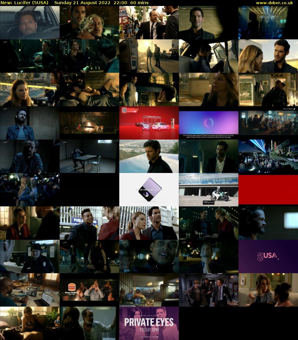 Lucifer (5USA) Sunday 21 August 2022 22:00 - 23:00